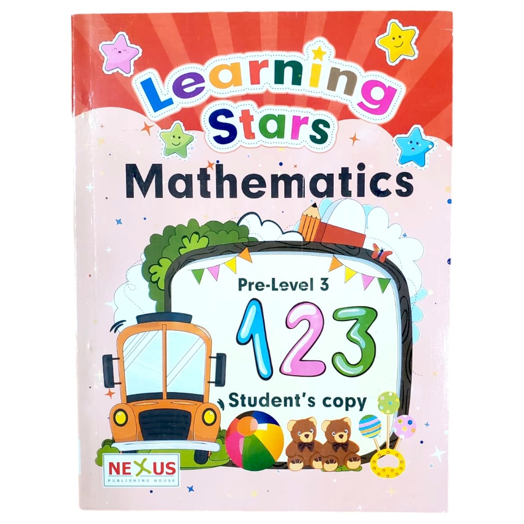 [9789696140627] Learning Stars Maths Student Copy Pre Level 3 - Nexus