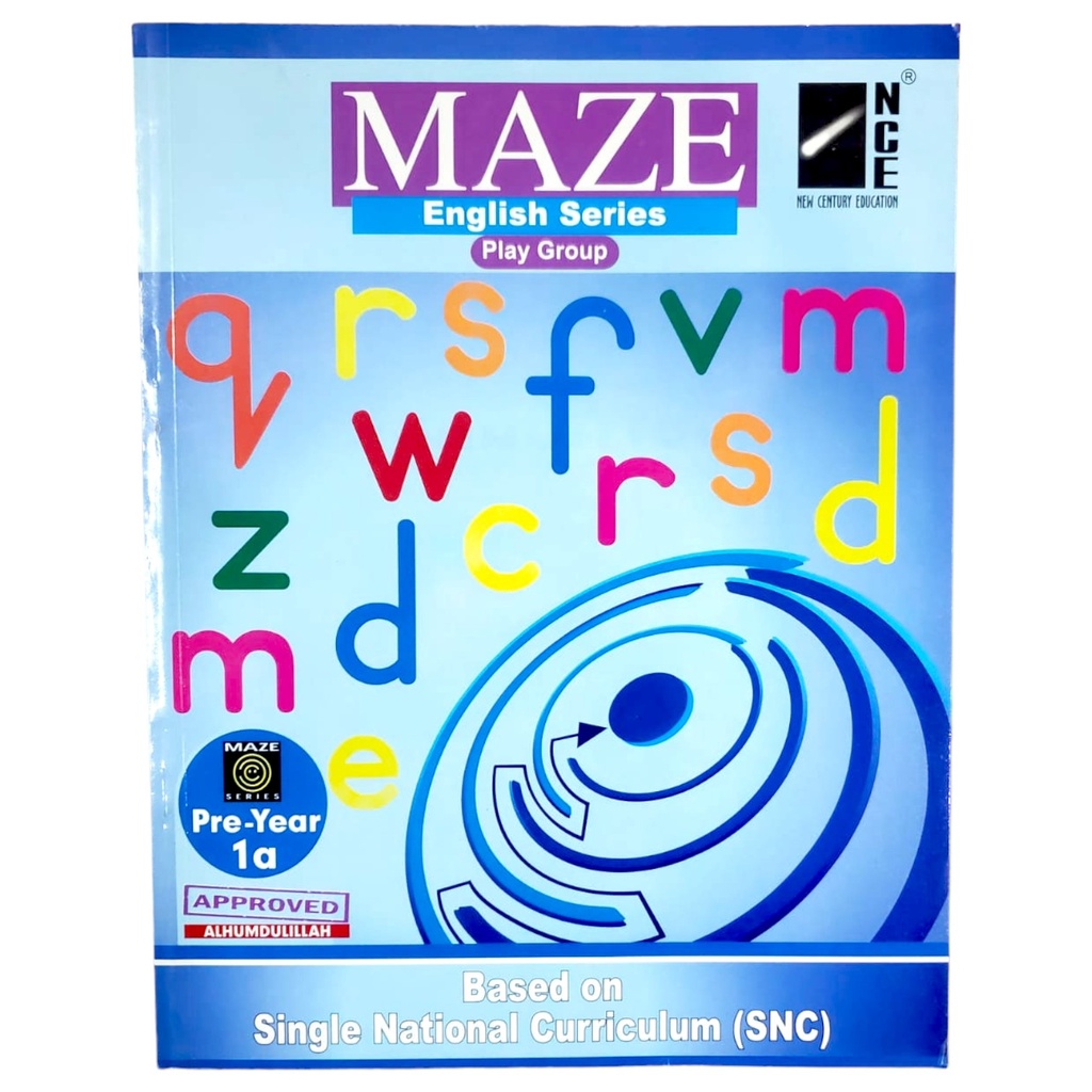 Maze English Workbook Pre Year 1A