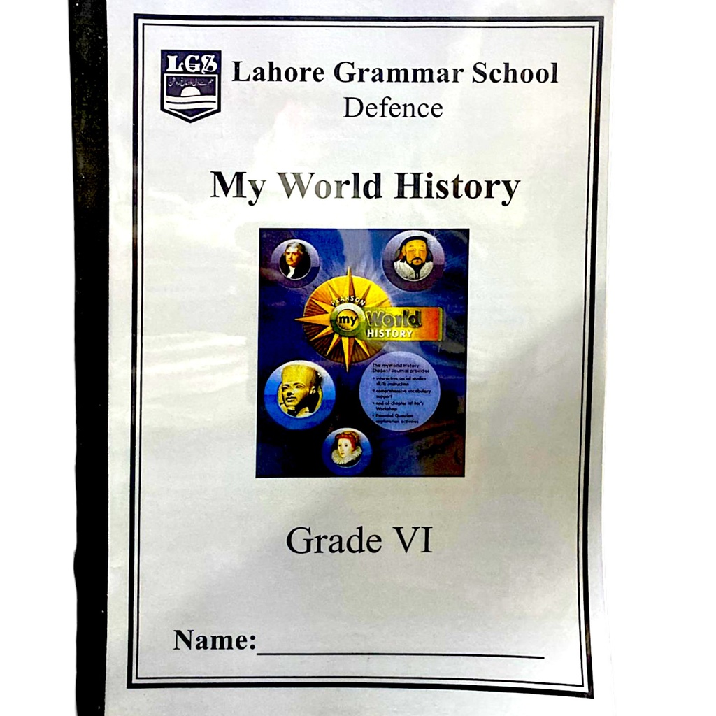 My World History For Grade 6 - LGS