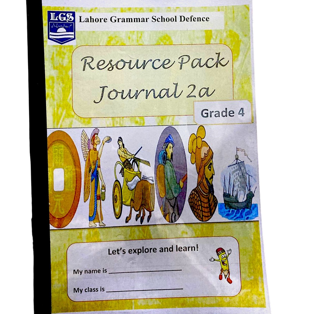 Resource Pack Journal 2a For Grade 4 - LGS
