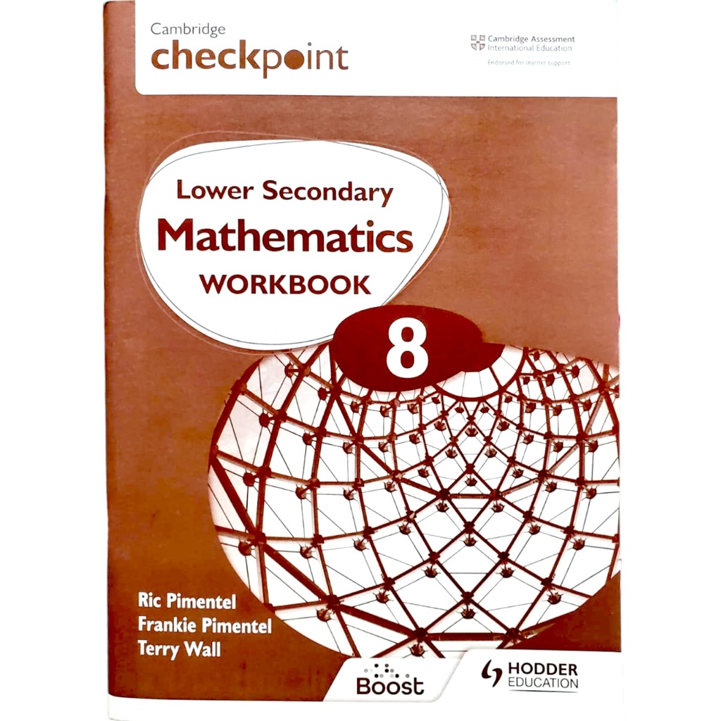 Cambridge Checkpoint Lower Secondary Mathematics Workbook 8 - Hodder Education