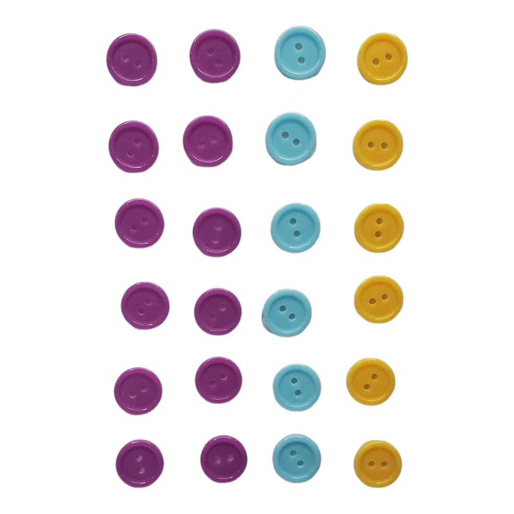 Circle Shape Sticky Medium Button