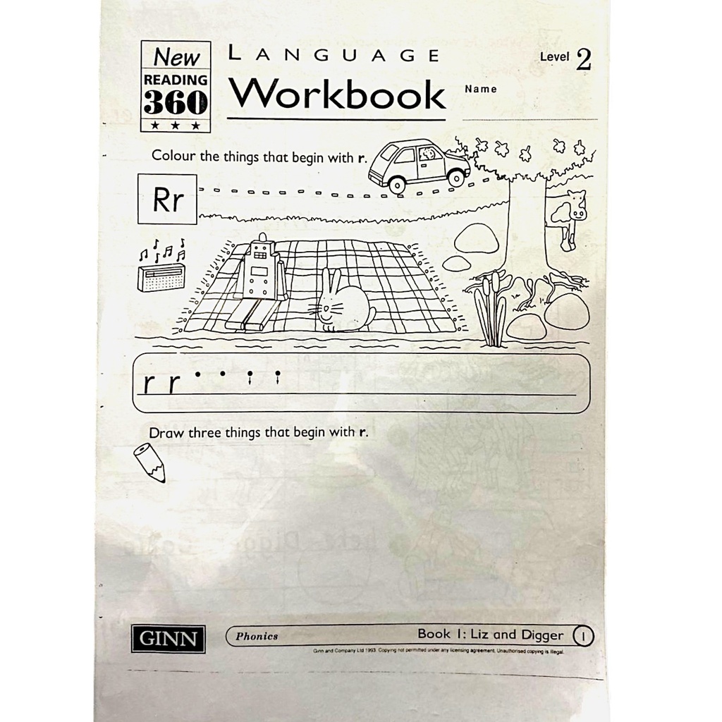 New Reading 360 Language Workbook Level 2 - Ginn