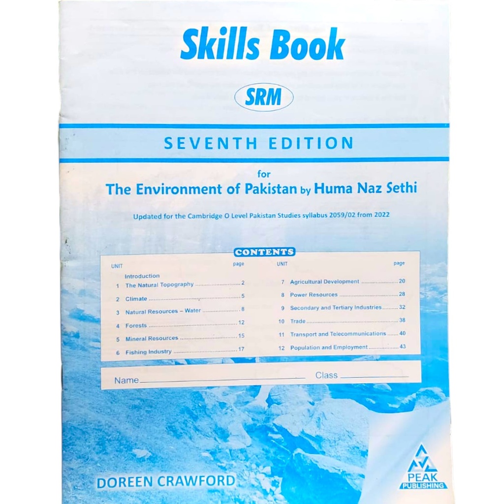 [9781901458695] Skills Book Seventh Edition SRM - Peak Publisher