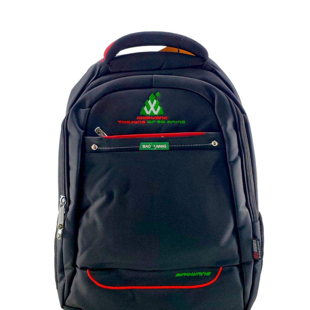 Biaowang School Bag - Black/Red( IMPORTED )