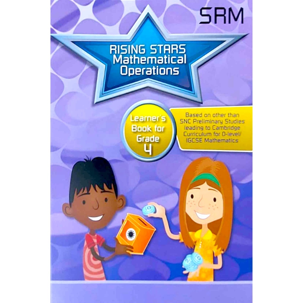 Rising Stars Mathematical Operations For Class 4 - SRM