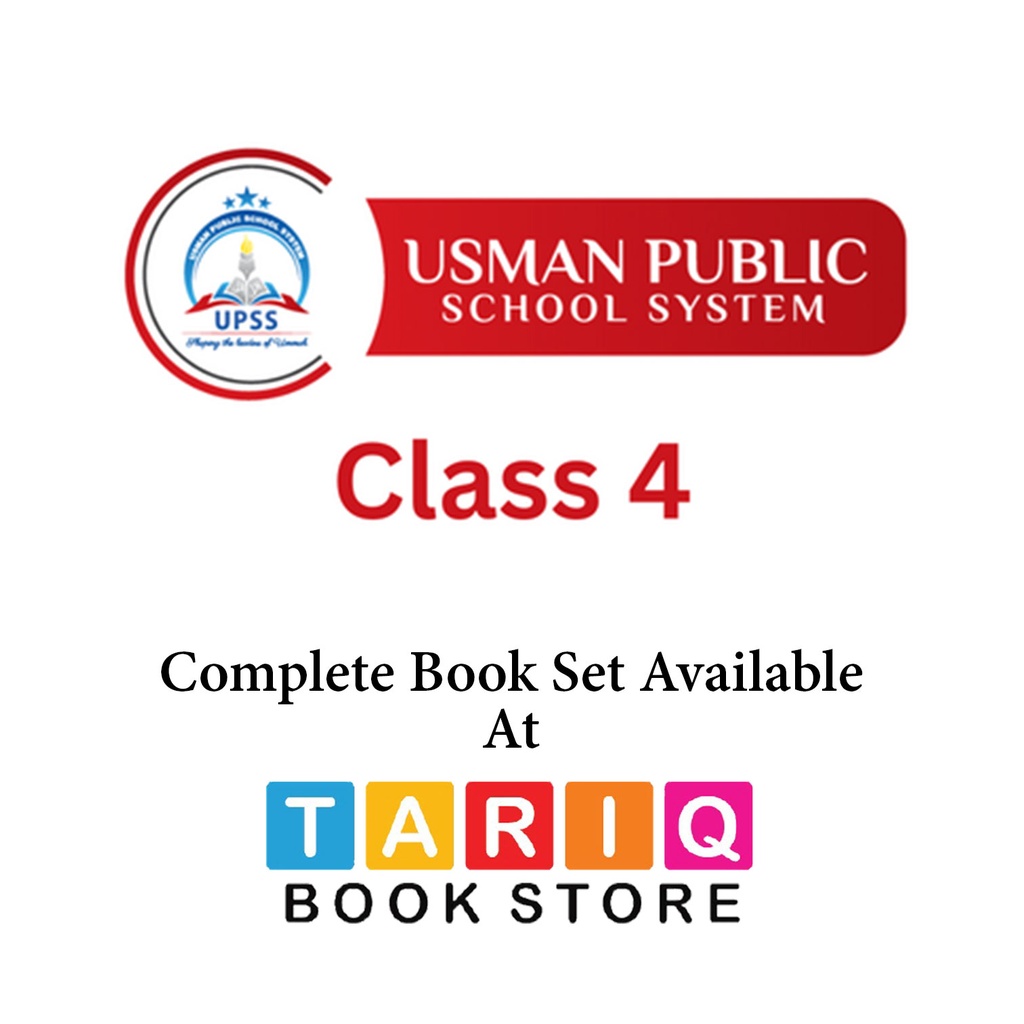 Usman Public School Books Set Class 4