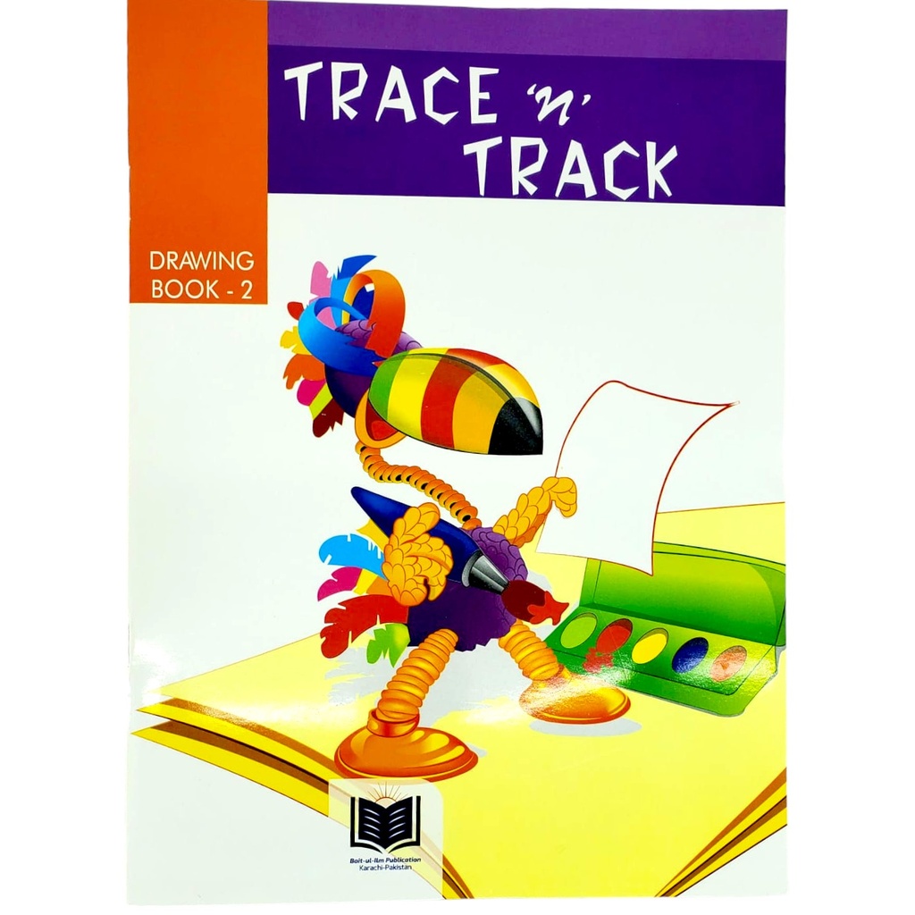 Trace n Track Drawing Book-2 - Al Badar