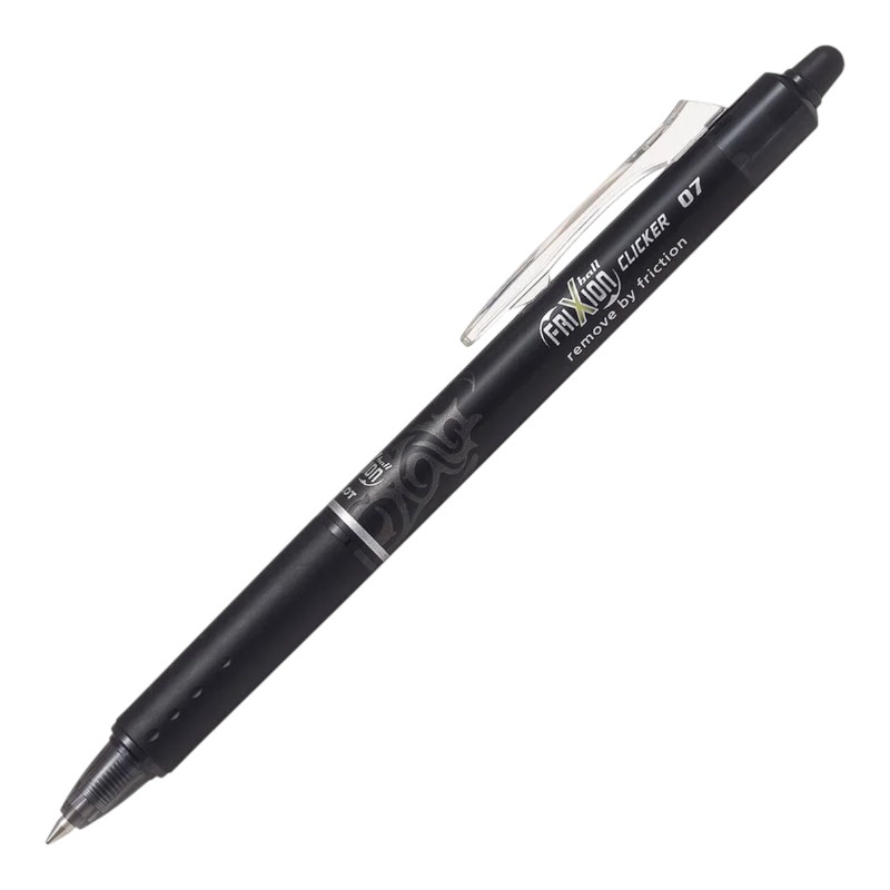 Pilot Frixion RollerBall Pen - Black - 0.7 - 1 Pcs