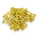 Project Mania Fences Small - Pack Of 24 - TMTRF3 - Yellow