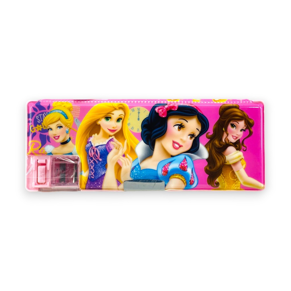 Princess Magnetic Pencil Box - No. 8800 - Pink
