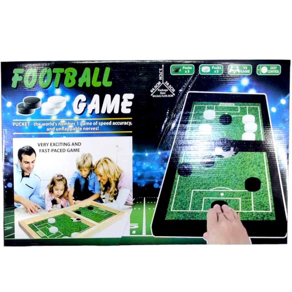 Football Pucket Game - Large - Size: 64.5x3.7x39.5CM