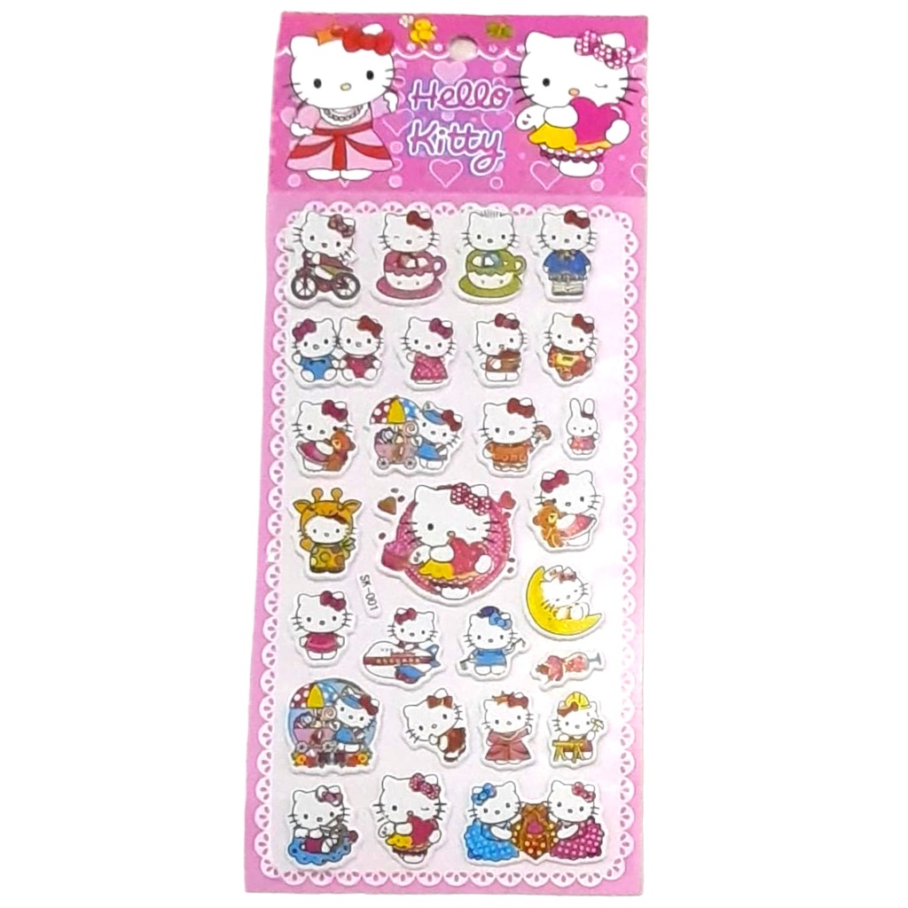 Hello Kitty Embossed Sticker (SK-001)