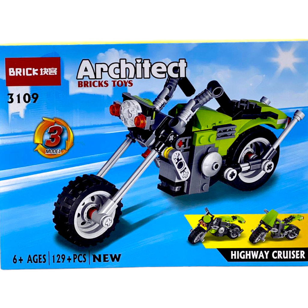 Architect Brick Toys Legos 129+ Pcs - 3109