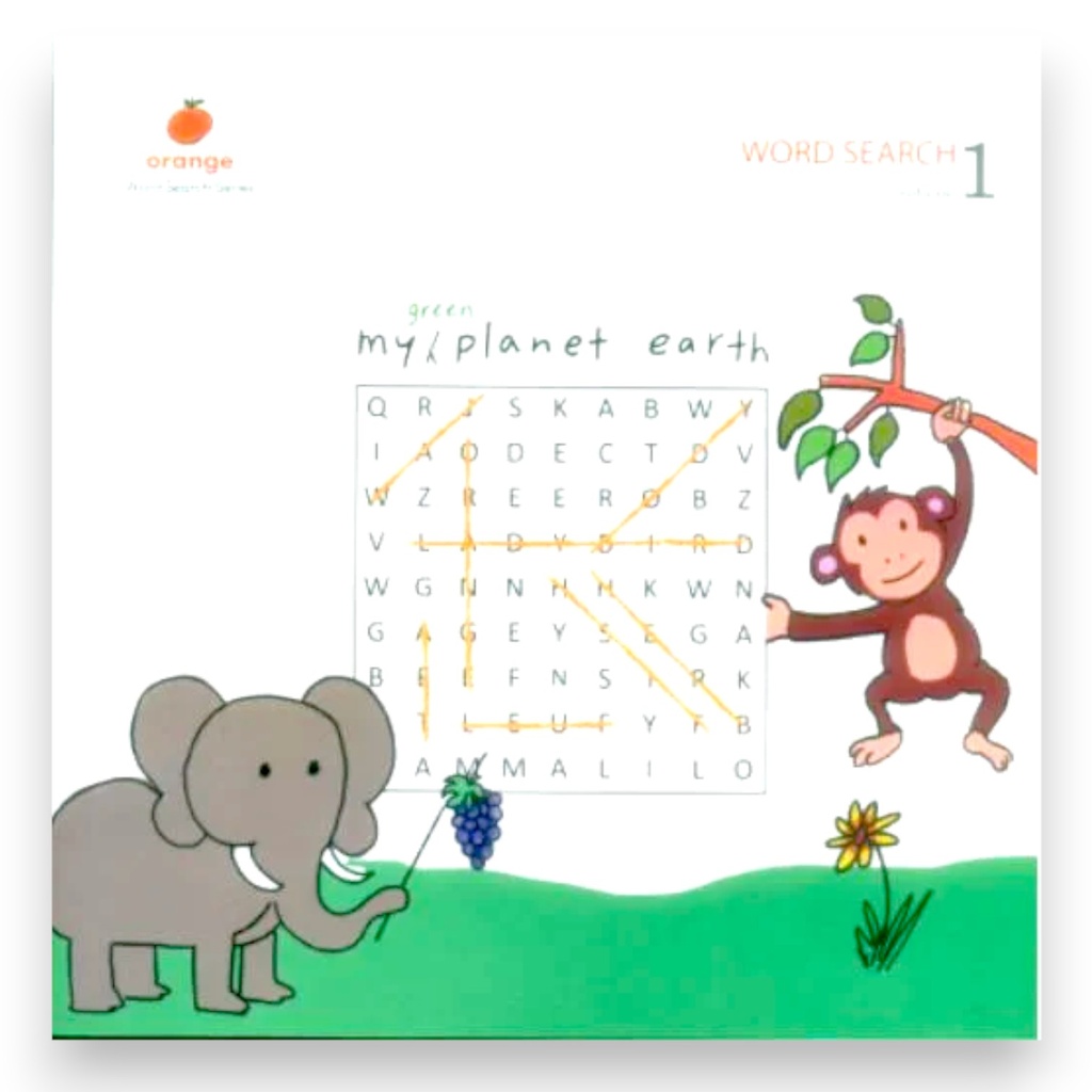 Word Search: My Green Planet Earth Volume 1