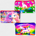 Unicorn Single Zipper Pencil Pouch