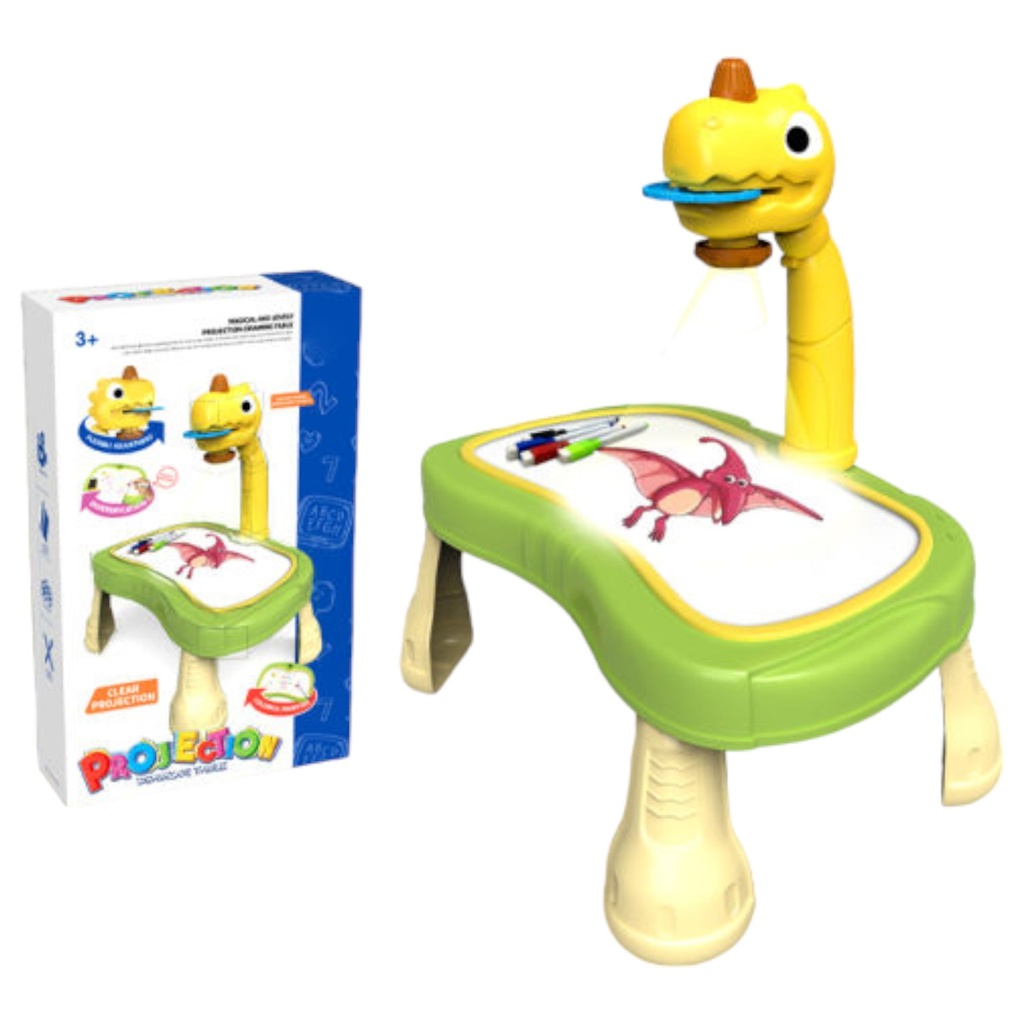 Led Projector Drawing Table Toys Kids Painting Board - No. 6634