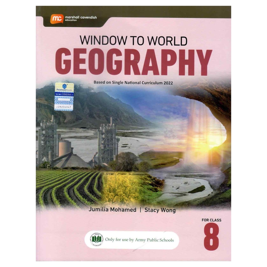 Window to World Geography book - 8 - SNC - APSACS