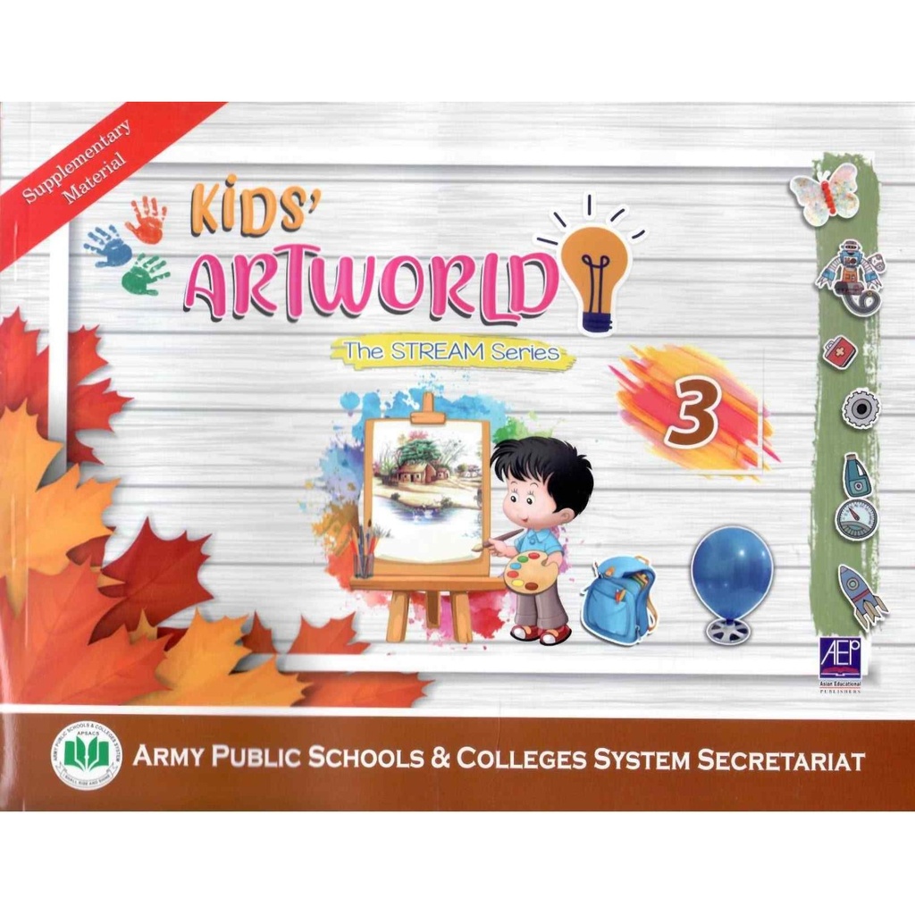 Kids Art World Book 3 - APSACS
