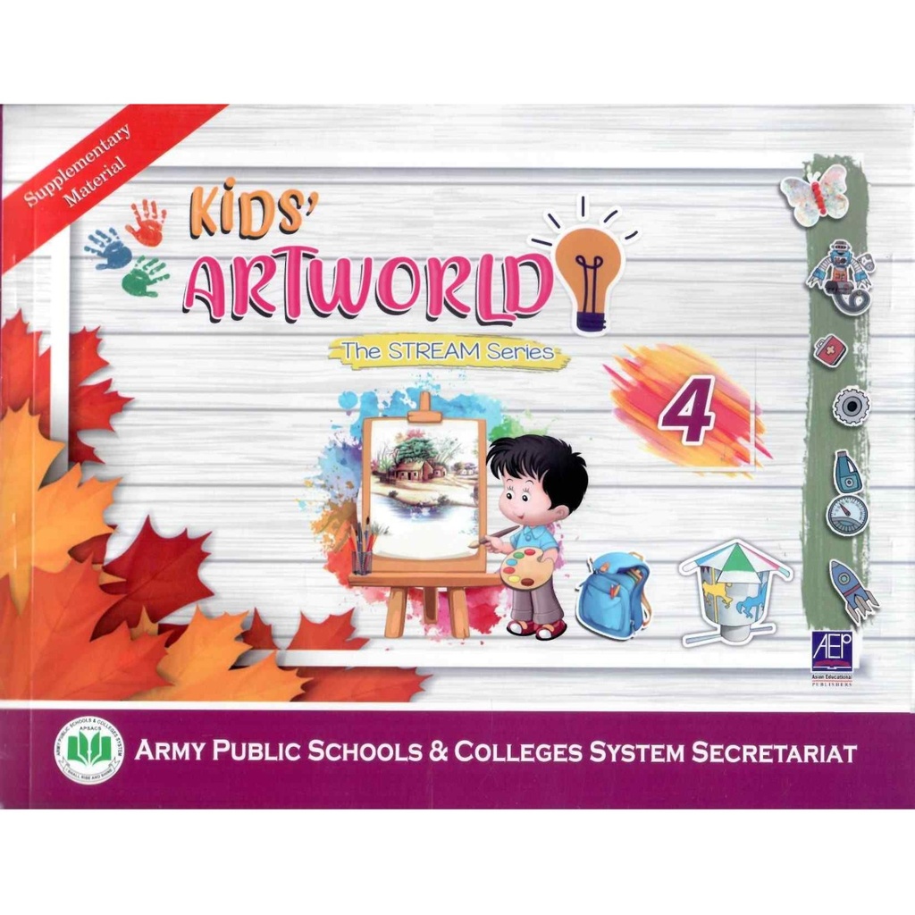 Kids Art World Book 4 - APSACS