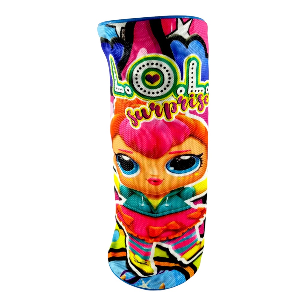 LOL Surprise Rounded Pencil Pouch - Blue