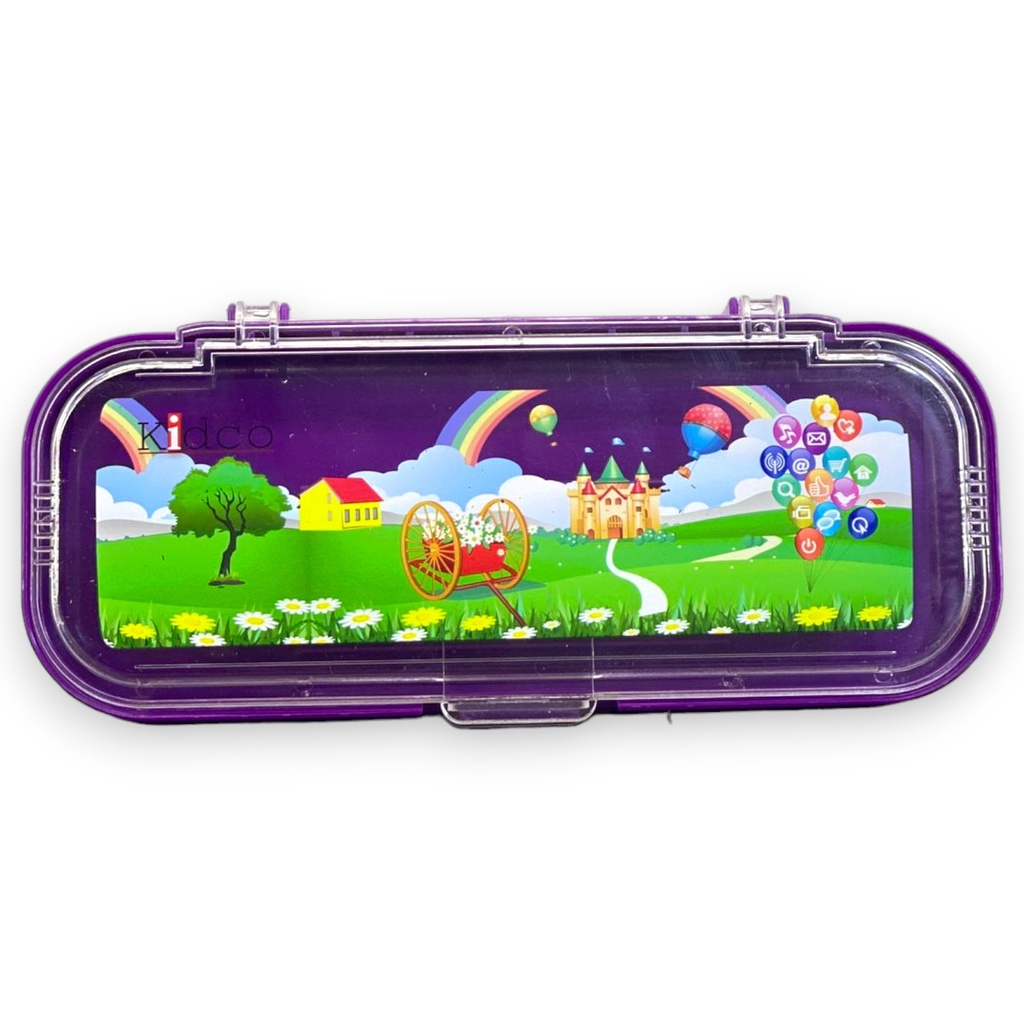 Kidco Garden Pencil Box - Purple - K-1600