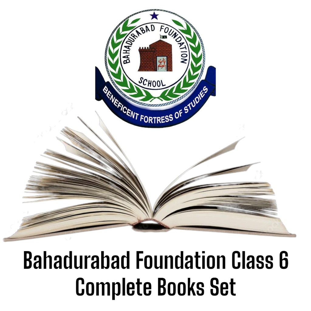 Bahadurabad Foundation Class 6 Complete Books Set