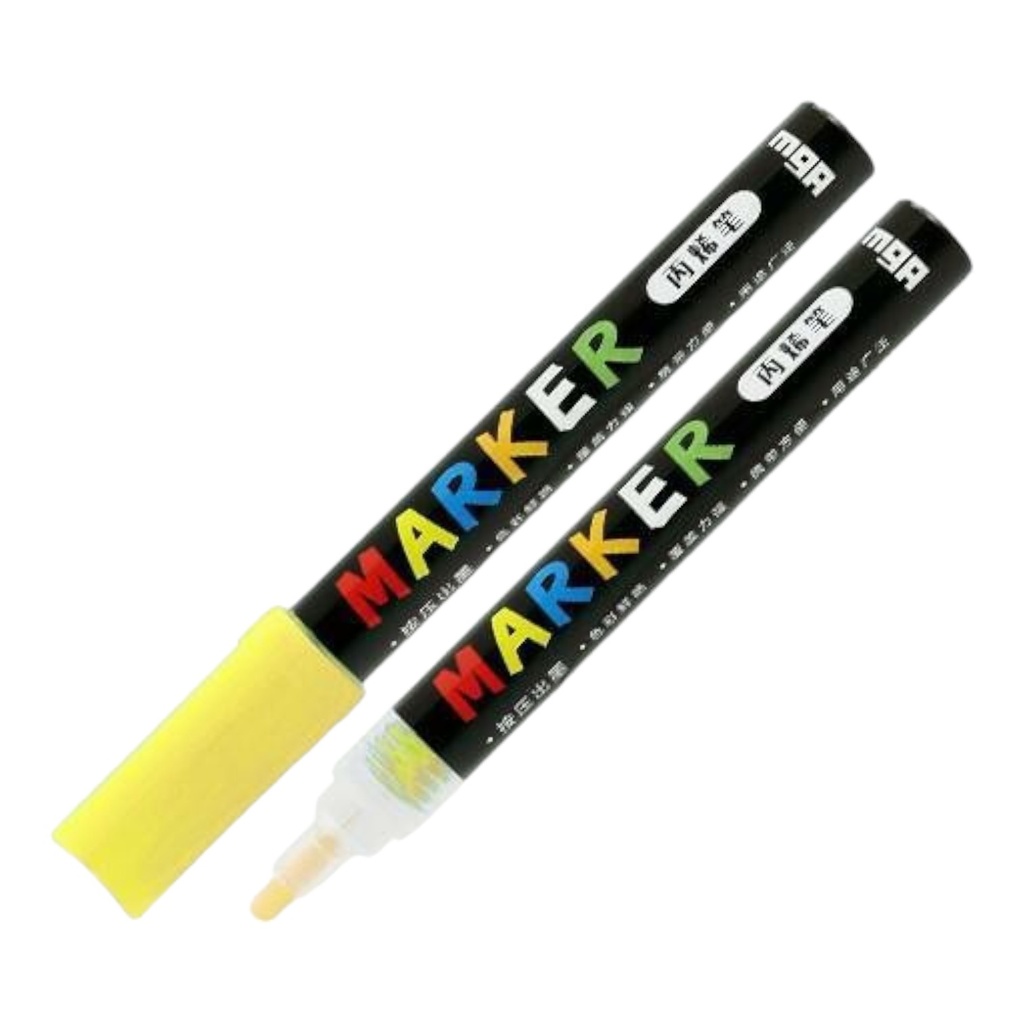 Acrylic Marker - 2mm - Lucifer Yellow - No. S040 - M&G