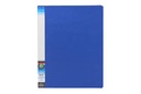 PVC Clip File Legal Size - Blue