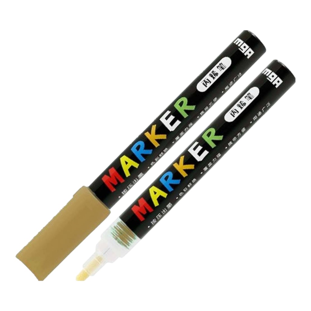 Acrylic Marker - 2mm - Ripe Ochre - No. S413 - M&G