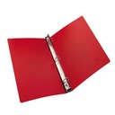 PVC Clip File Legal Size - Red