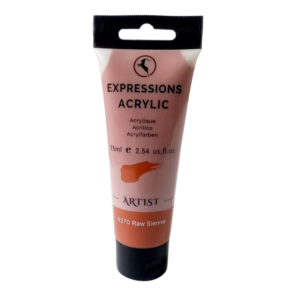Expressions Acrylic Tube 75ML - N270 - Raw Sienna