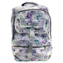 Dakanee Butterfly with Ribbon School Bag - Grey