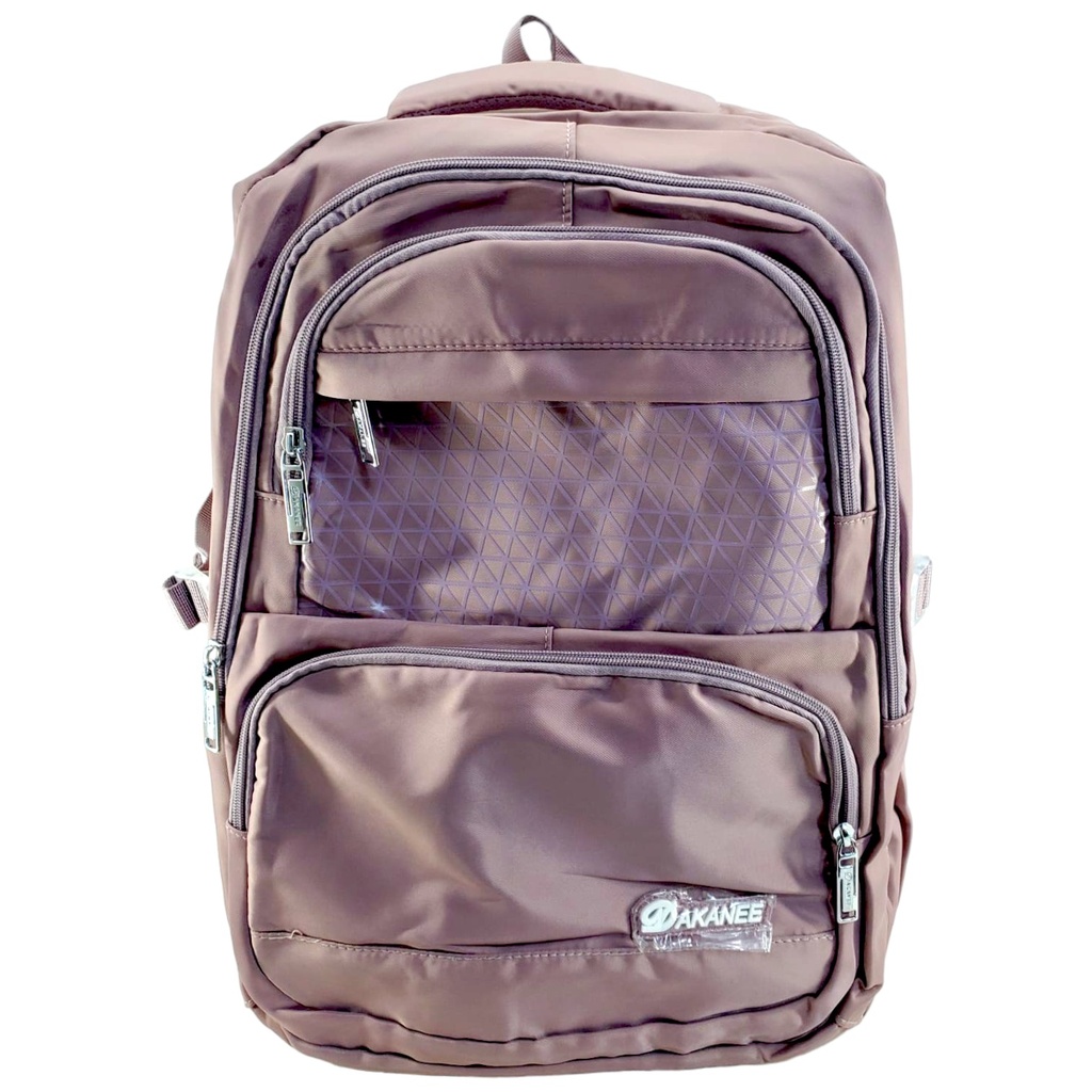 Dakanee Simple School Bag - Peach