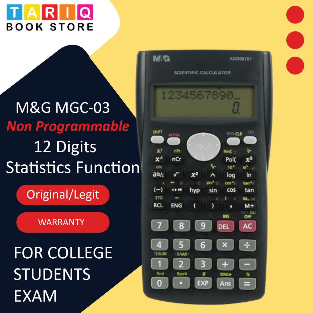 Scientific Calculator - MGC-03  (M&G)