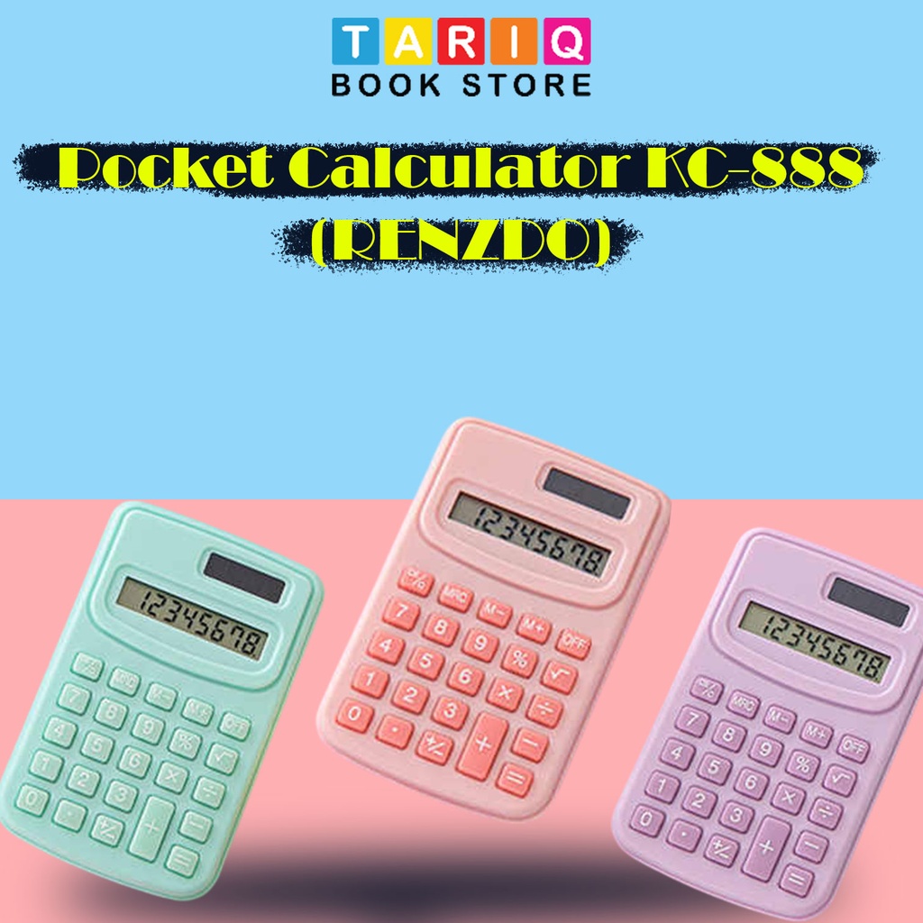 Pocket Calculator KC-888 (RENZDO)
