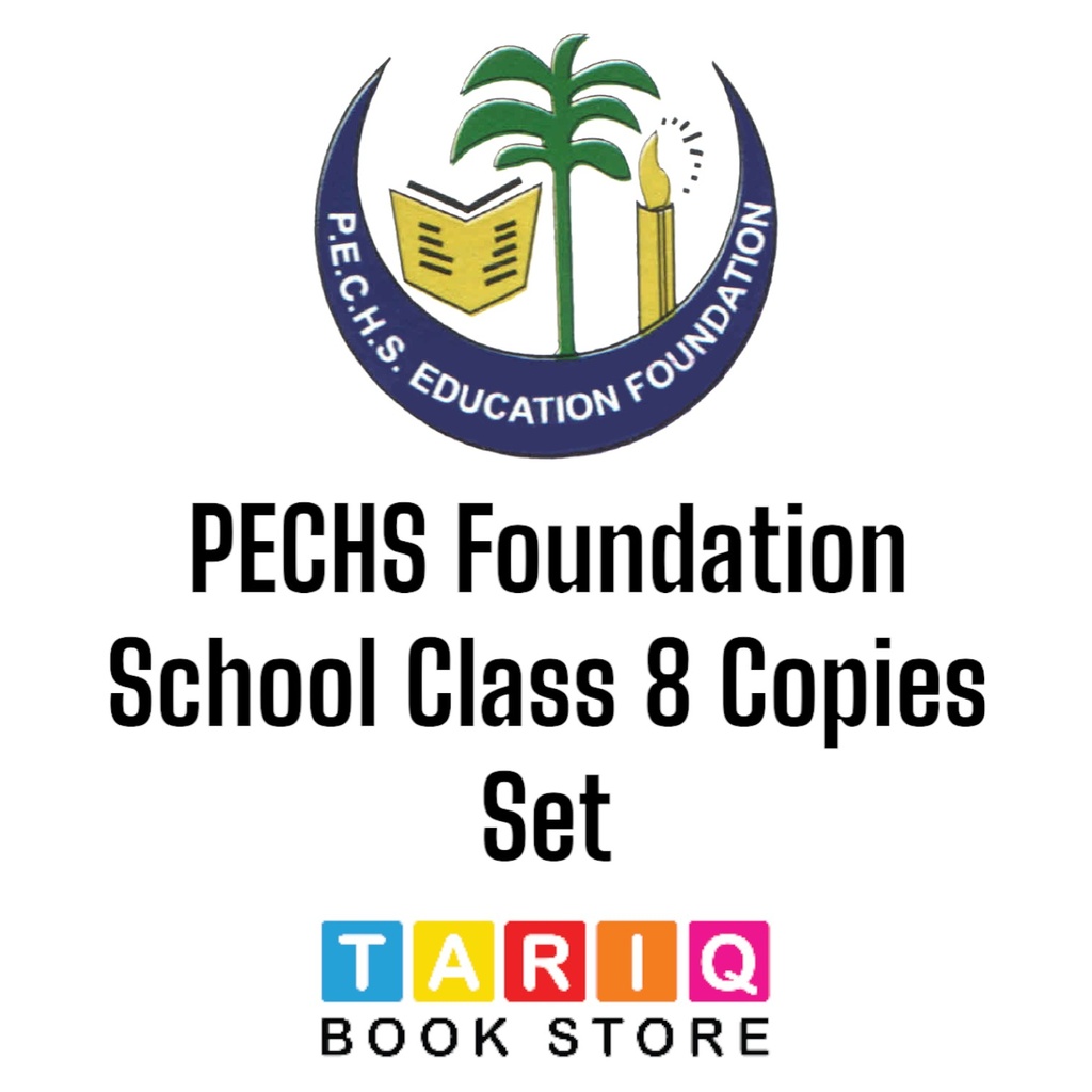 PECHS Foundation School Class 8 Copies Set