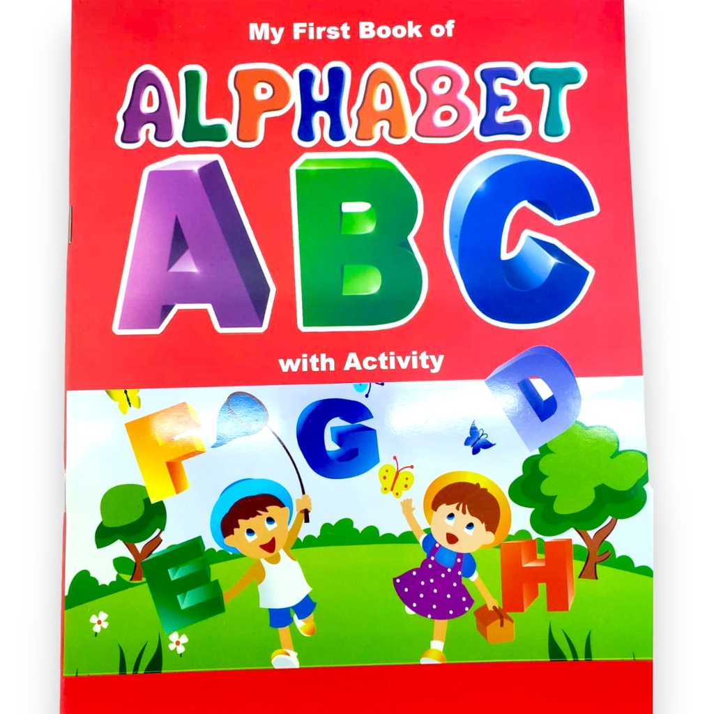 My First Book of Alphabet ABC With Activity - (AT)