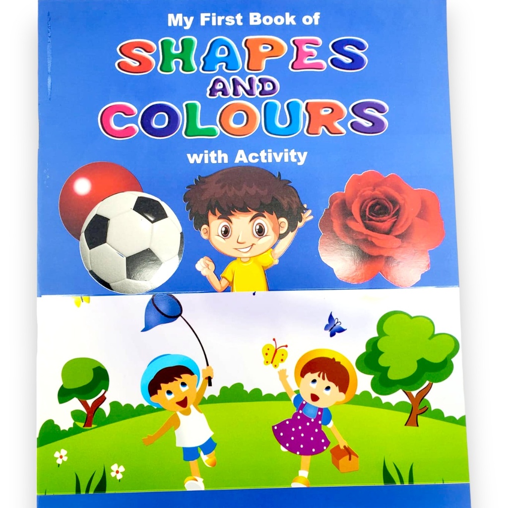My First Book of Shapes & Colours With Activity - (AT)