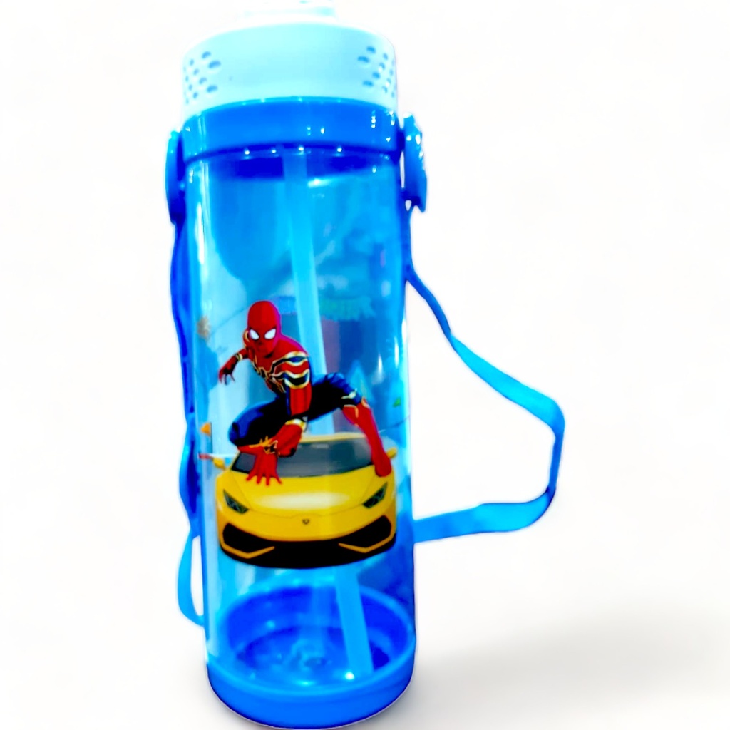 Car Plastic Water Bottle 600ml (Bright Active Star)