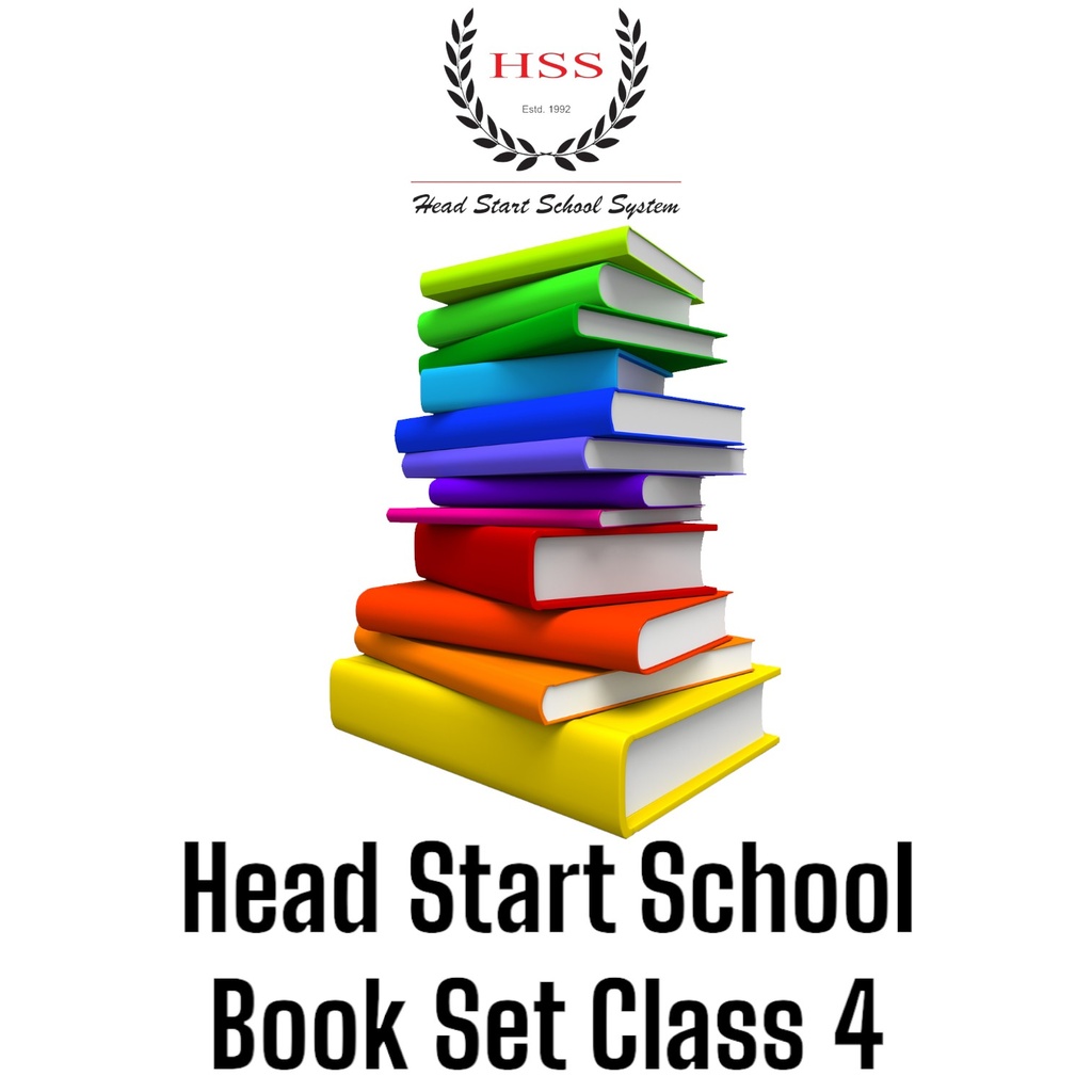 Head Start School Book Set Class 4