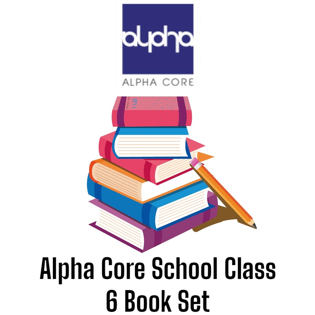 Alpha Core School Class 6 Book Set