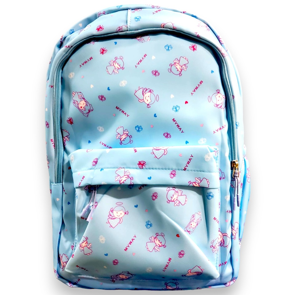 My Way School Bag - Sky Blue - 9001