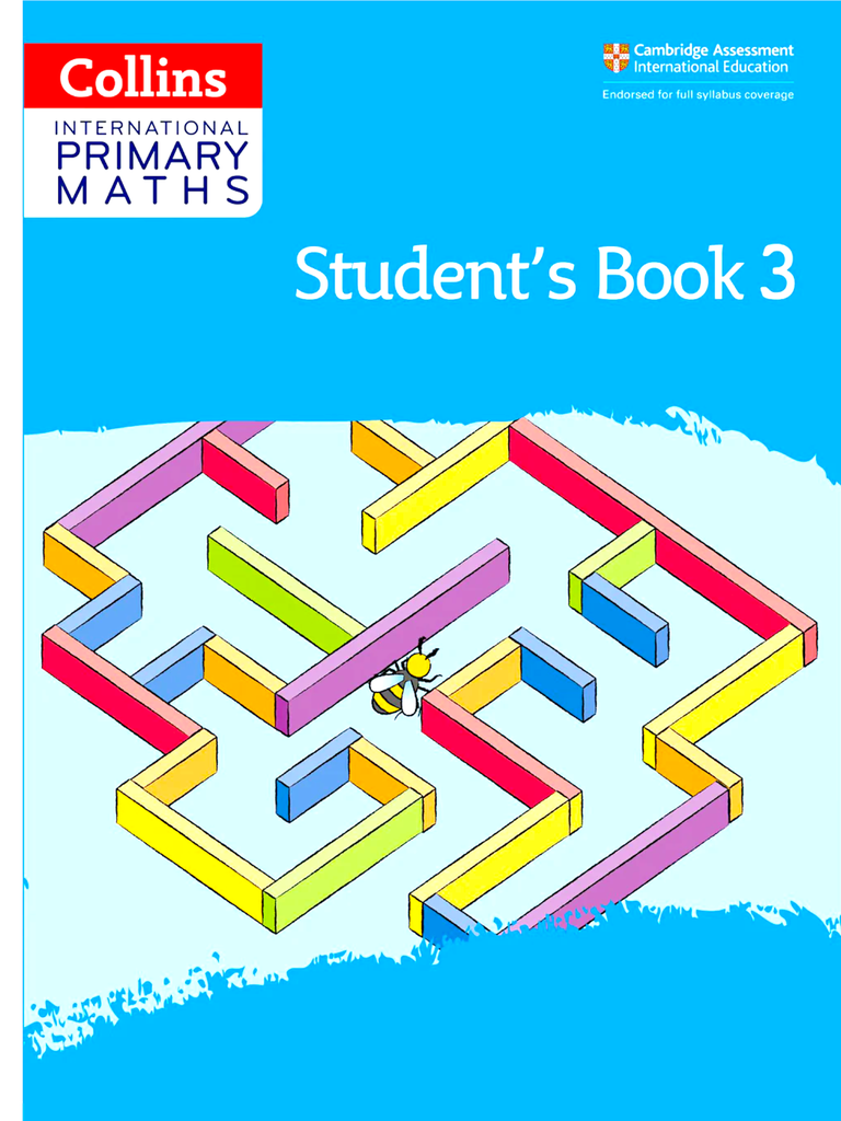 [9780008369415] Collins International Primary Maths Student's Book 3 (2nd Ed)