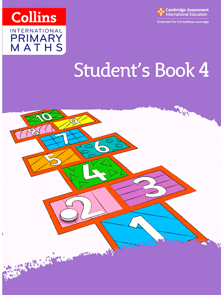 [9780008369422] Collins International Primary Maths Student's Book 4 (2nd Ed)