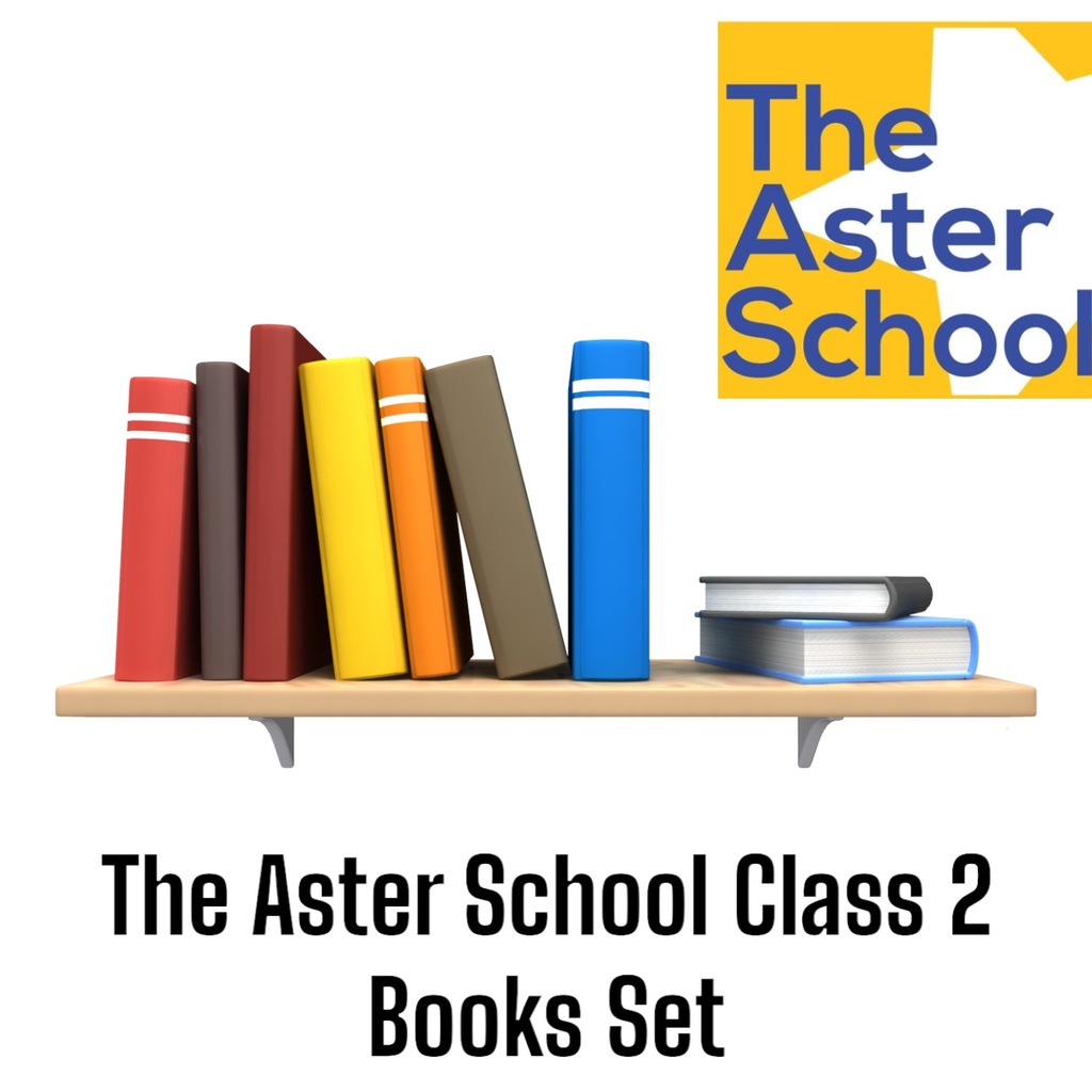 The Aster School Class 2 Books Set