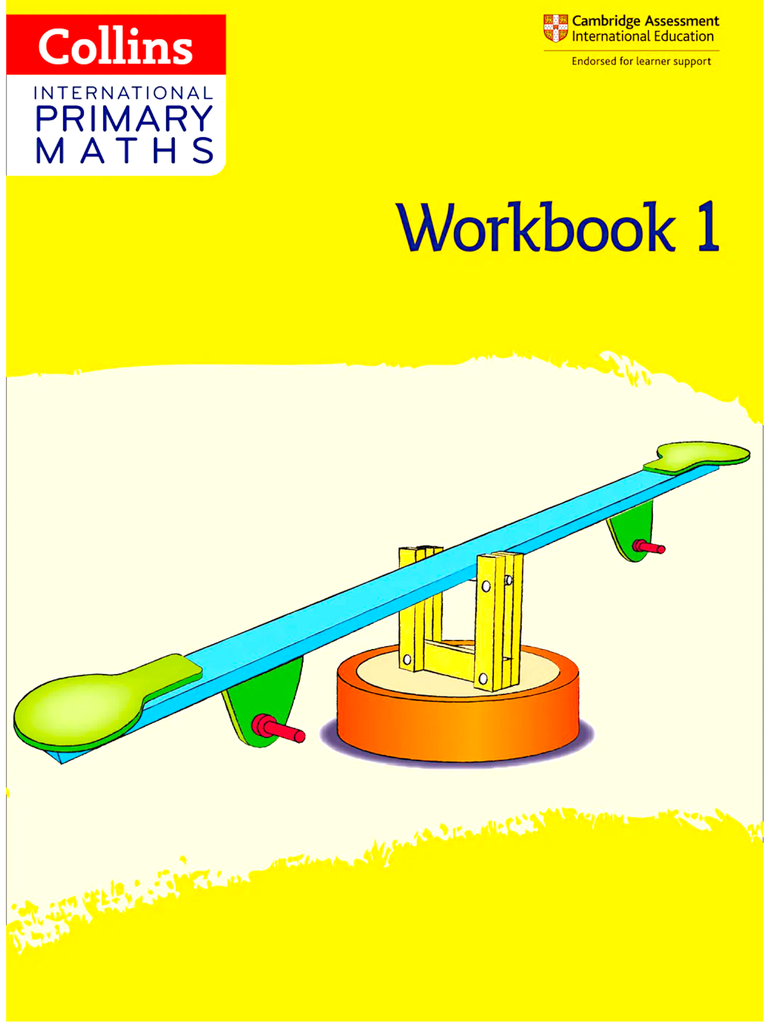 [9780008369453] Collins International Primary Maths Workbook 1 (2nd Ed)