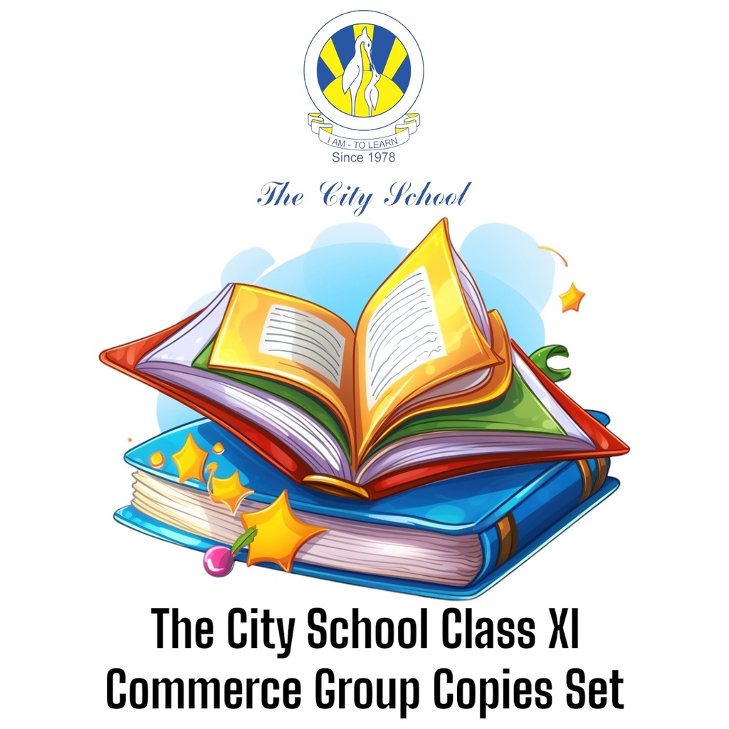 The City School Class XI Commerce Group Copies Set