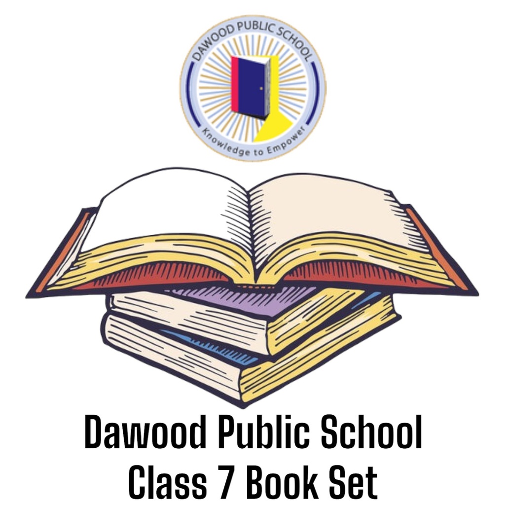 Dawood Public School Class 7 Book Set With Plastic Cover