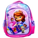 Sofia Emboss Pre-Primary School Bag - 13 Inch - Pink - Rabbit